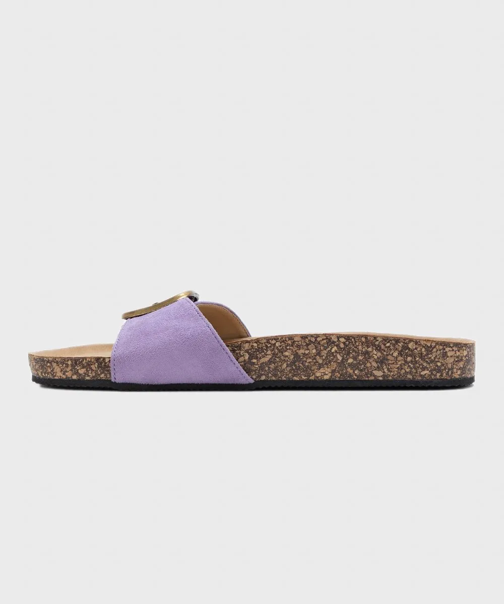 Comfort Slides with Buckle Detail