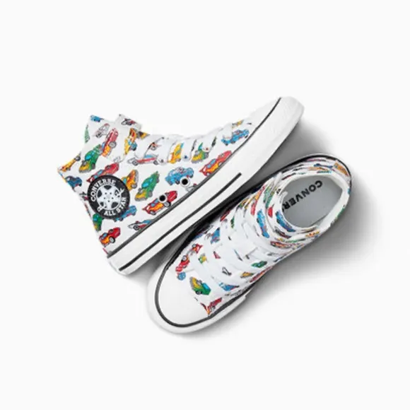 Converse Chuck Taylor All Star Hi Easy-On Cars Sneaker - A04743F SIZE 2,3