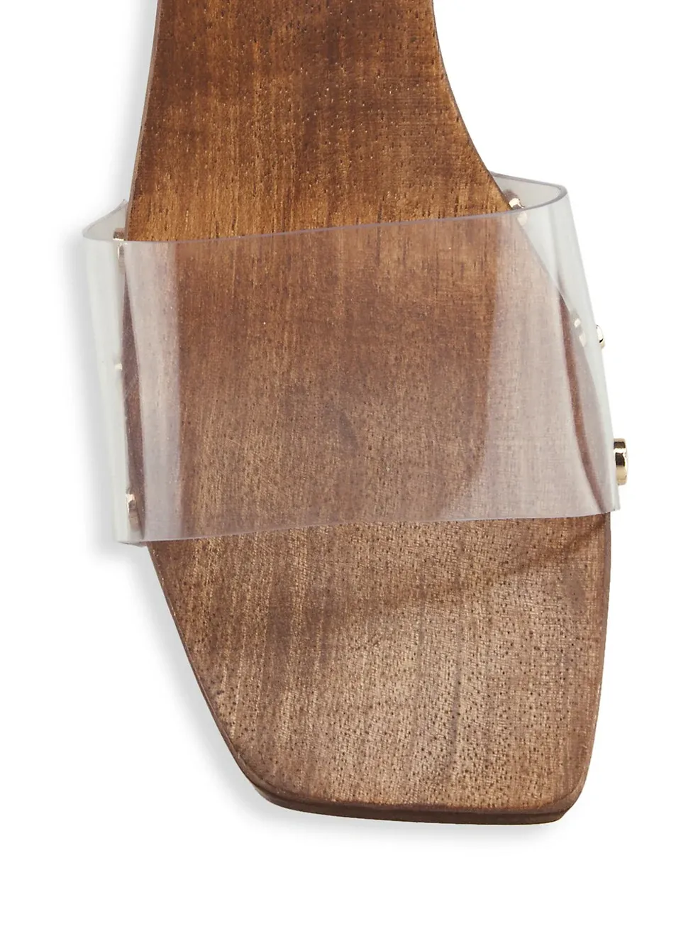 CULT GAIA NIA WOODEN SPHERICAL HEEL SANDALS