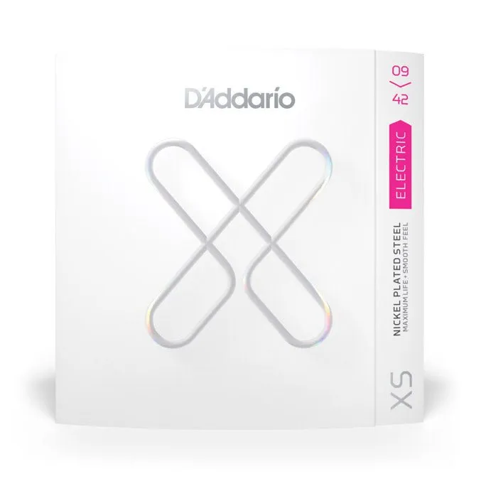 D'Addario XSE0942 XS Nickel Coated Electric Strings - Super Light 09-42