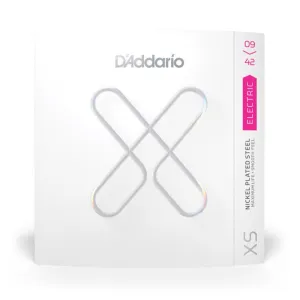 D'Addario XSE0942 XS Nickel Coated Electric Strings - Super Light 09-42