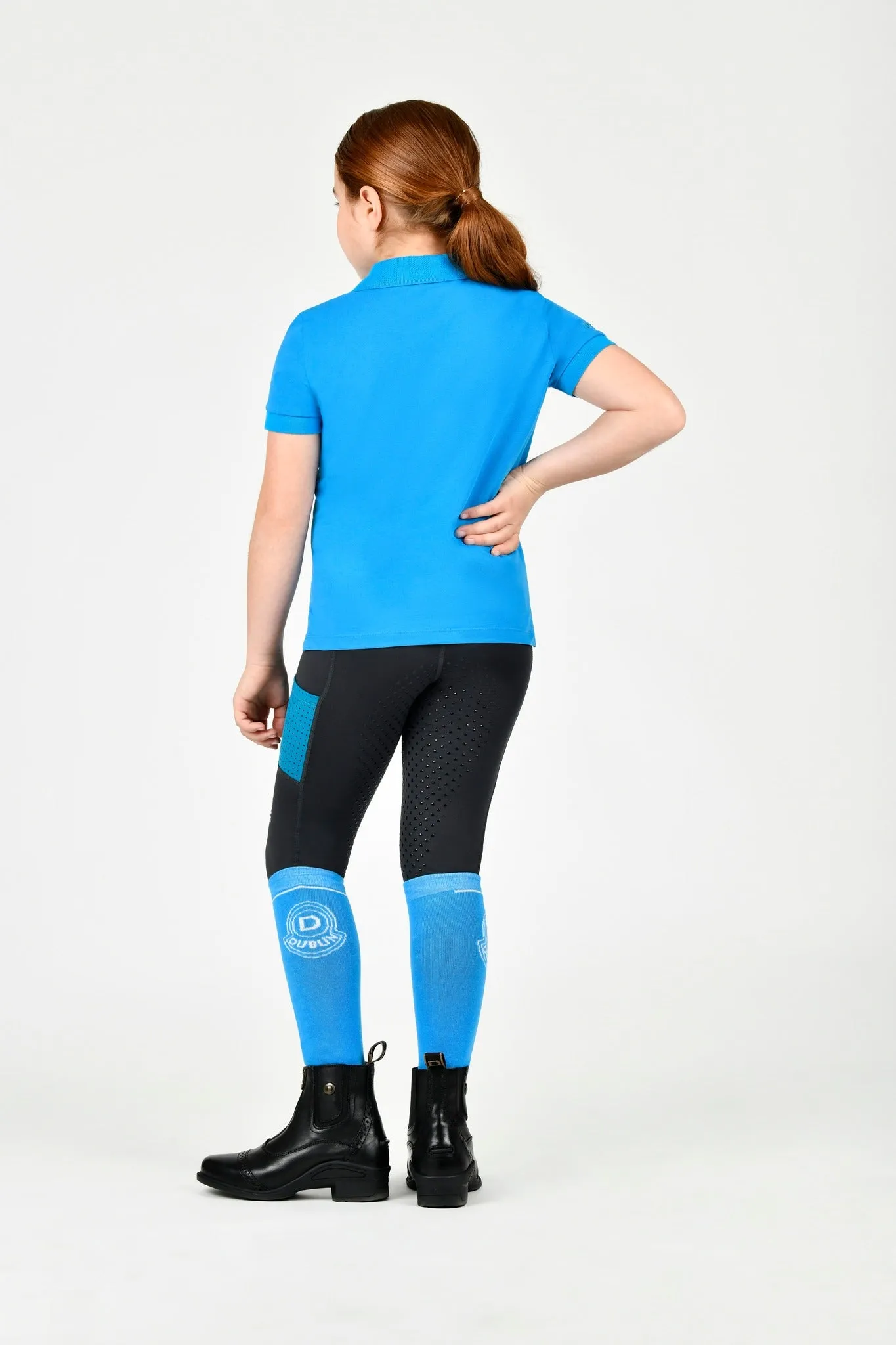 Darcy Short Sleeve Polo - Peacock