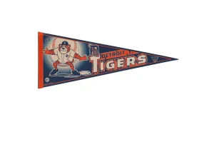 Detroit Tigers Felt Flag Pennant