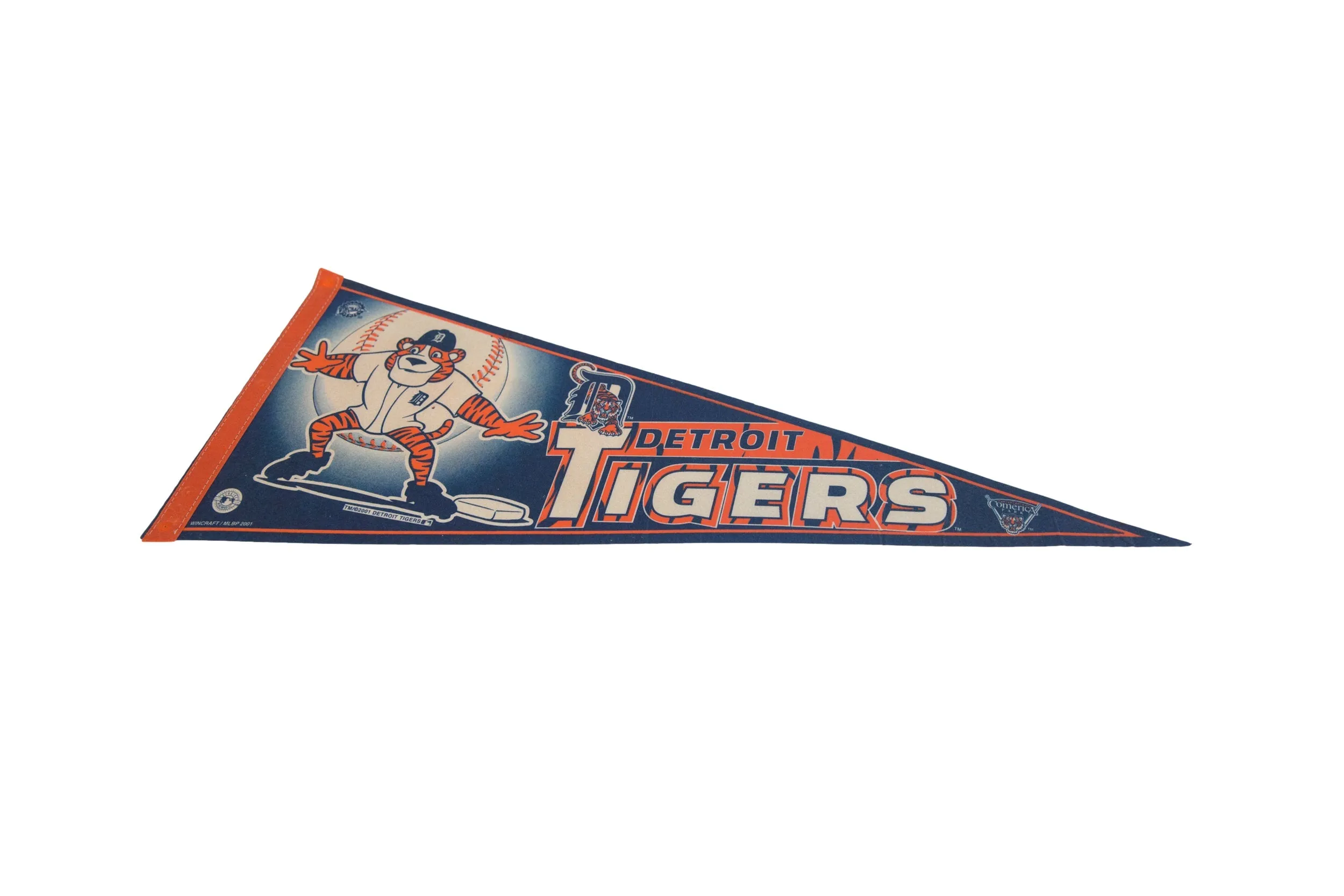 Detroit Tigers Felt Flag Pennant