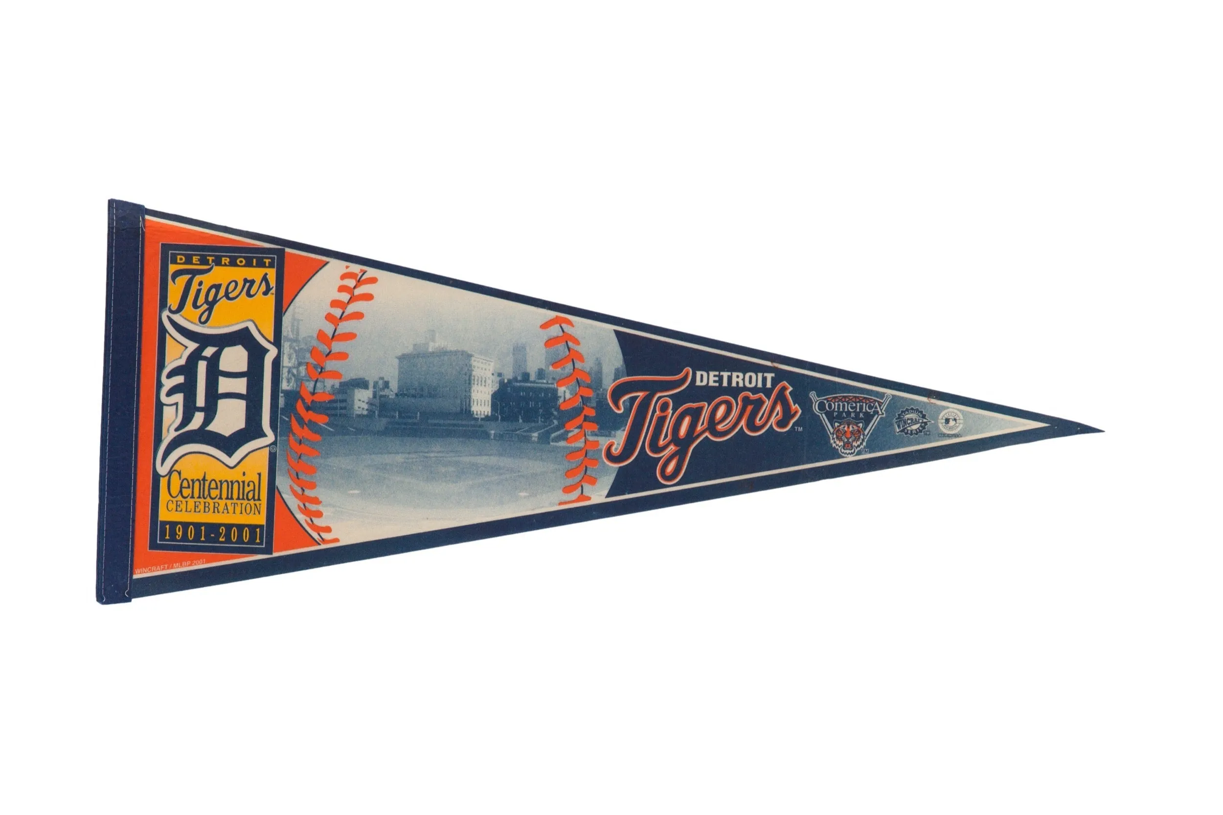 Detroit Tigers Felt Flag Pennant