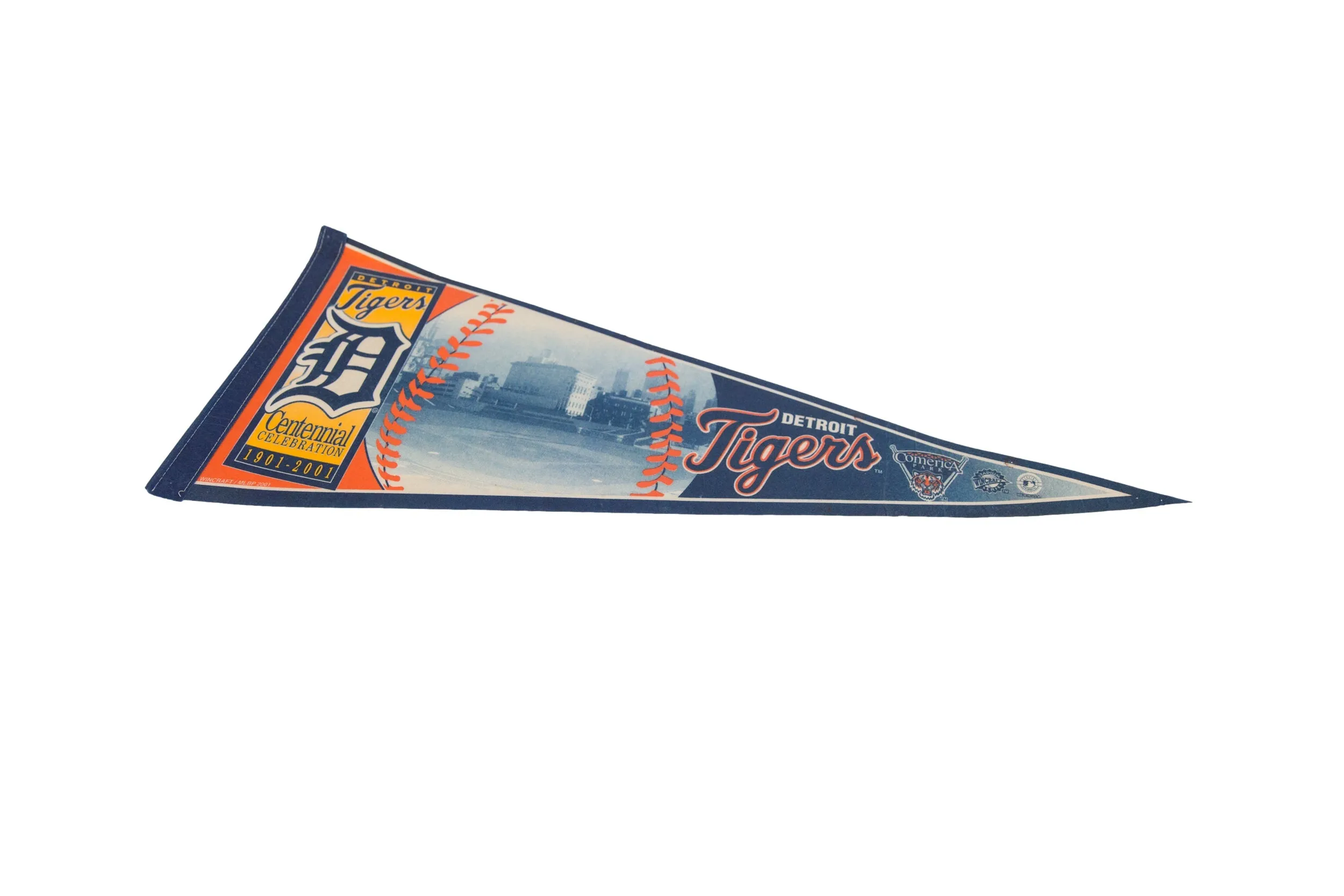 Detroit Tigers Felt Flag Pennant