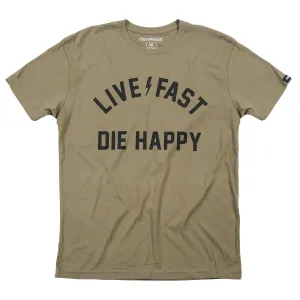 Die Happy Tee - Military Green