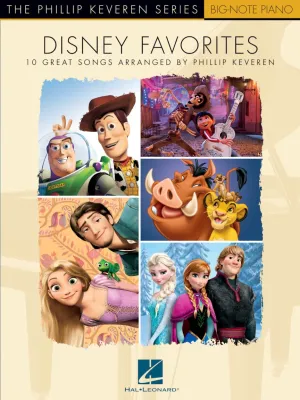 Disney Favorites Big-Note Piano - The Phillip Keveren Series