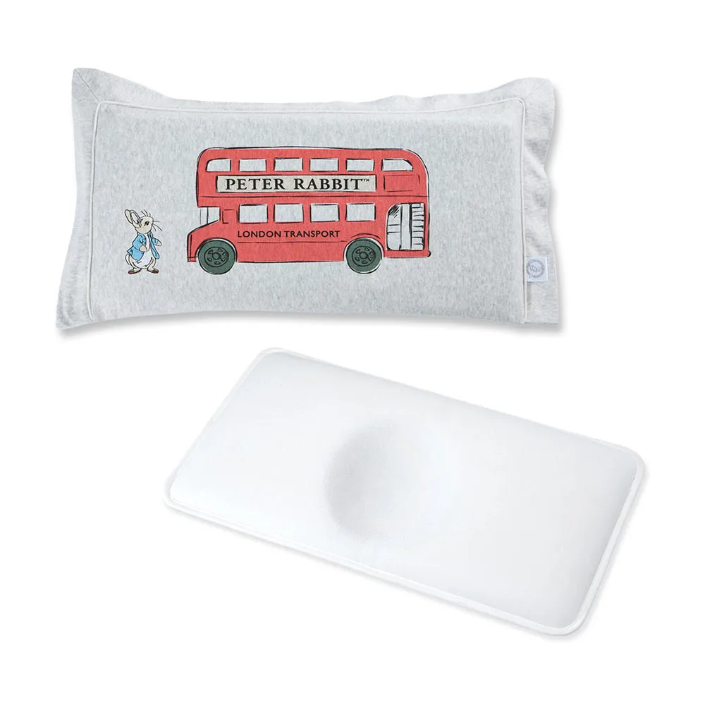 DUPONT™ SORONA® CONCAVE PILLOW WITH PILLOWCASE(M) GREY