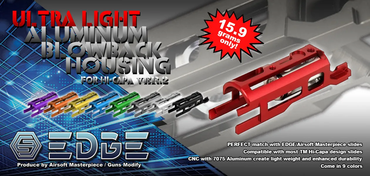 EDGE Custom Aluminum Blowback Housing Ver.2 for Hi-CAPA/1911 (10 color)