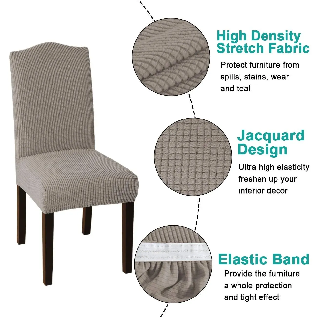 Elastic Chair Covers (🎁 Special Offer -30% Off   Buy 6 Free Shipping)
