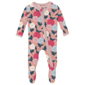 Enchanted Floral Muffin Ruffle Footie