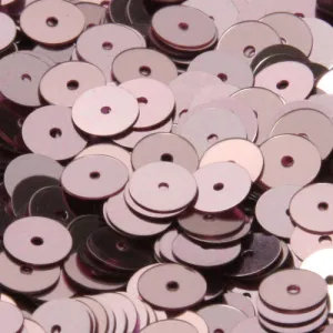 Flat Round Sequin #214 Light Purple (Metallic)