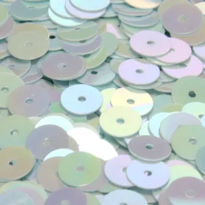 Flat Round Sequin #534 Light Blue (Opaque Iris)