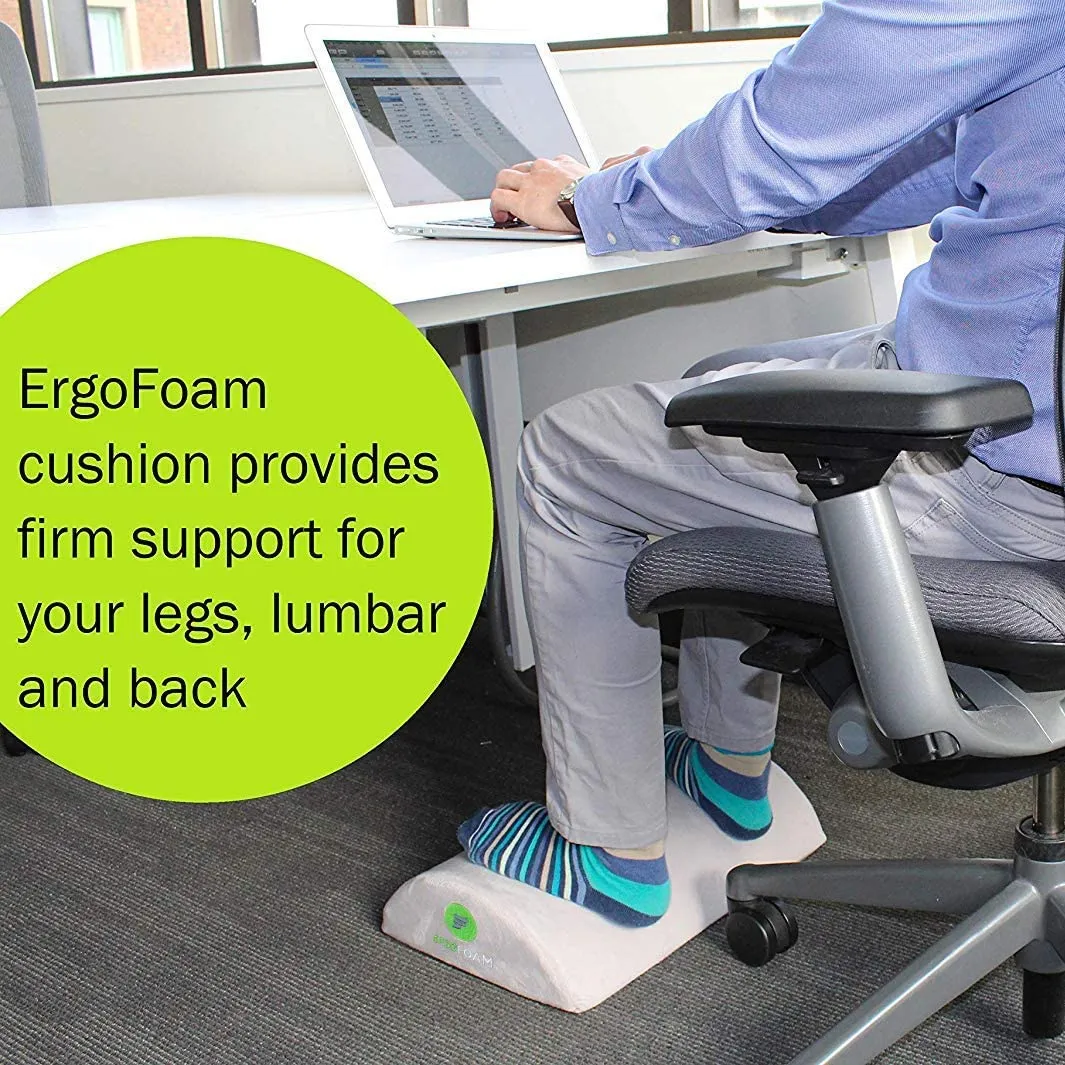 Foot Rest Under Desk (Grey)