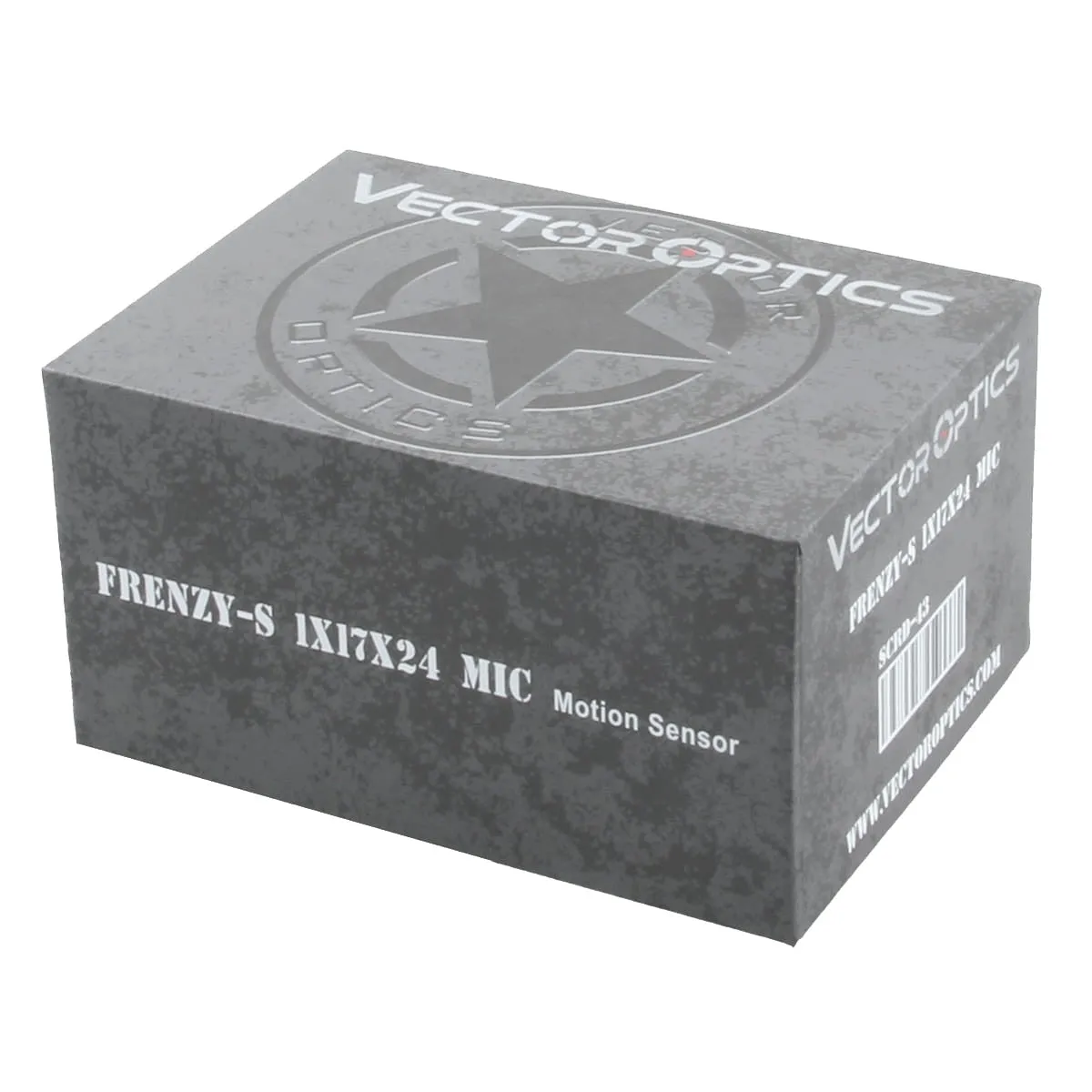 FRENZY-S 1x17x24 MOS (Multi Reticle) Red Dot Sight - Black