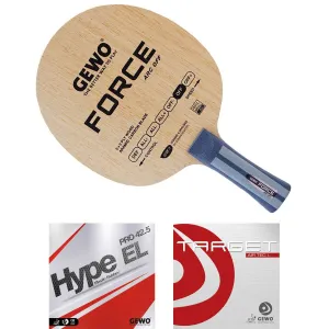 Gewo Bat Force ARC with Hype EL Pro 42.5 Target air Tec L