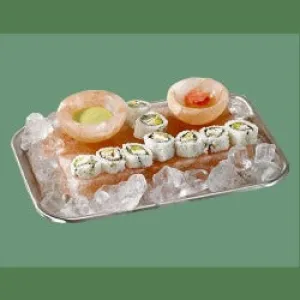 Himalayan Salt Plank with Wood Holder