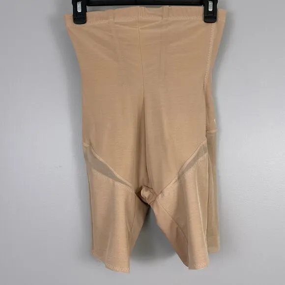 Honeylove SuperPower Short Medium Sand Beige Compression Shapewear Shaper
