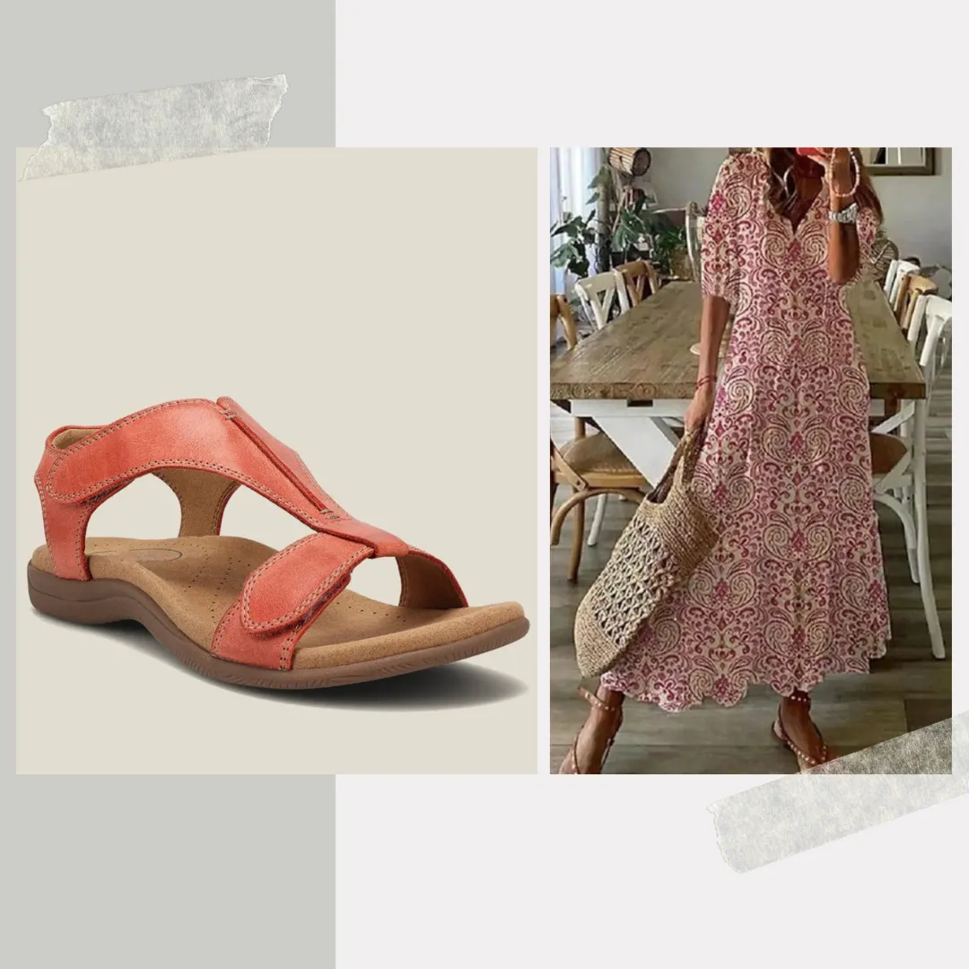 Isla & Phoebe Red Summer Set