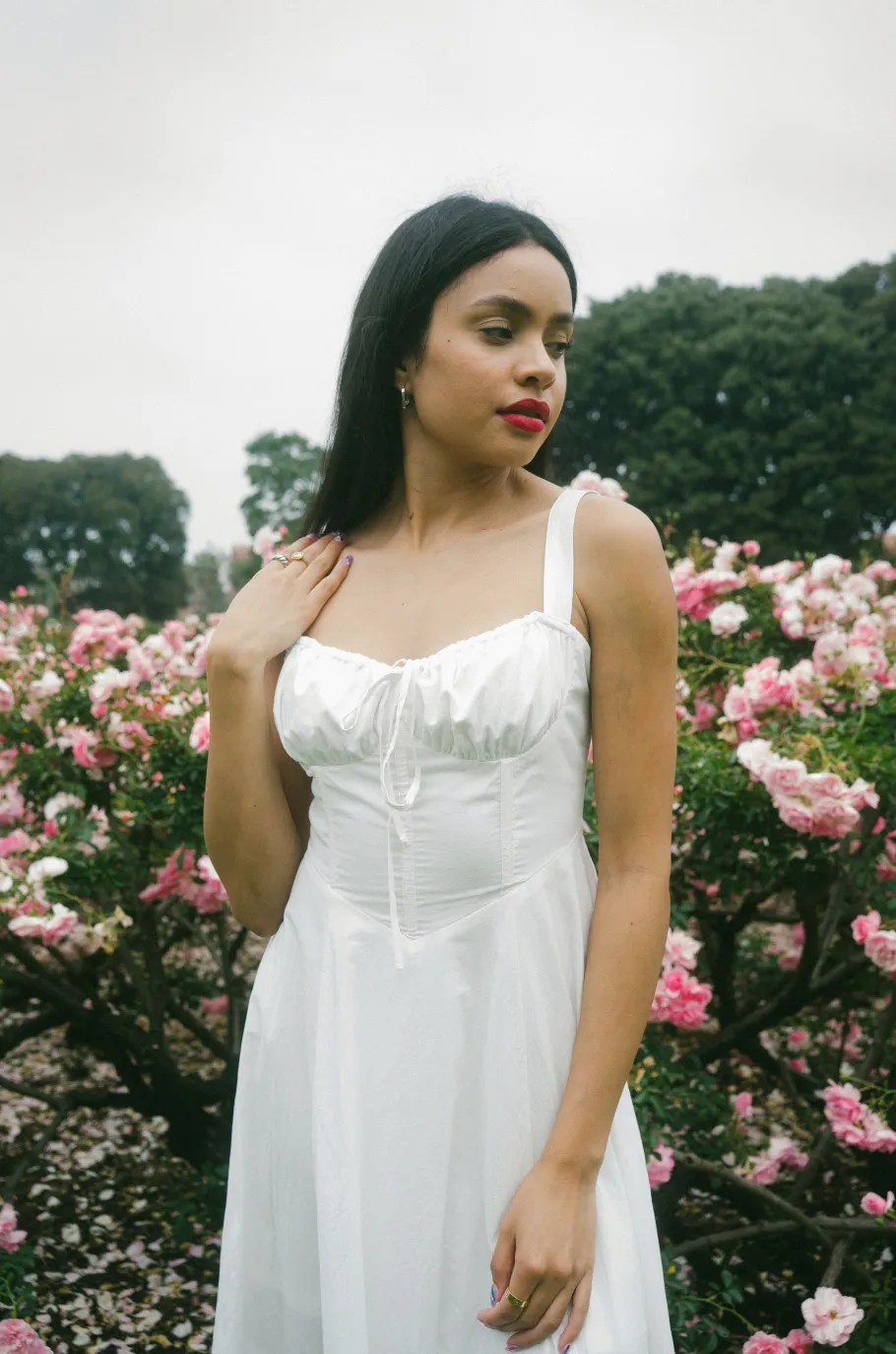 Josephine Dress in Off-White