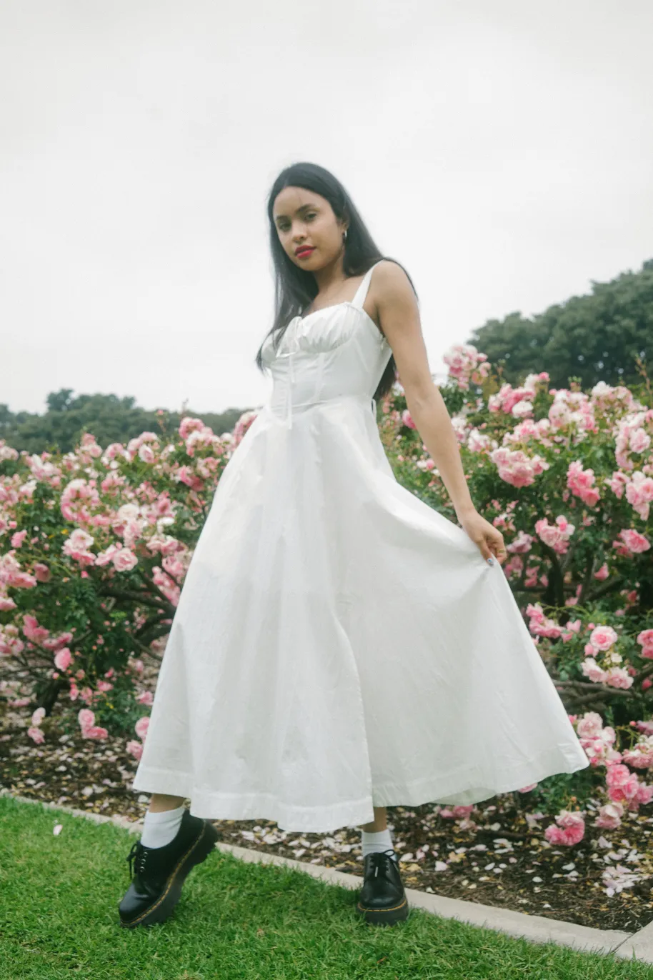 Josephine Dress in Off-White