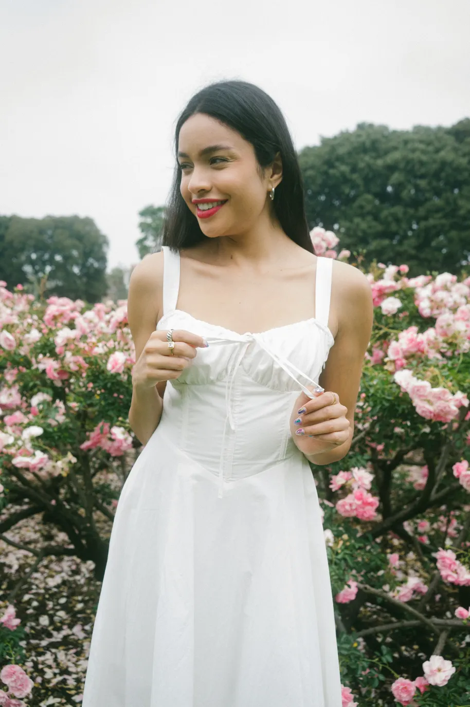 Josephine Dress in Off-White