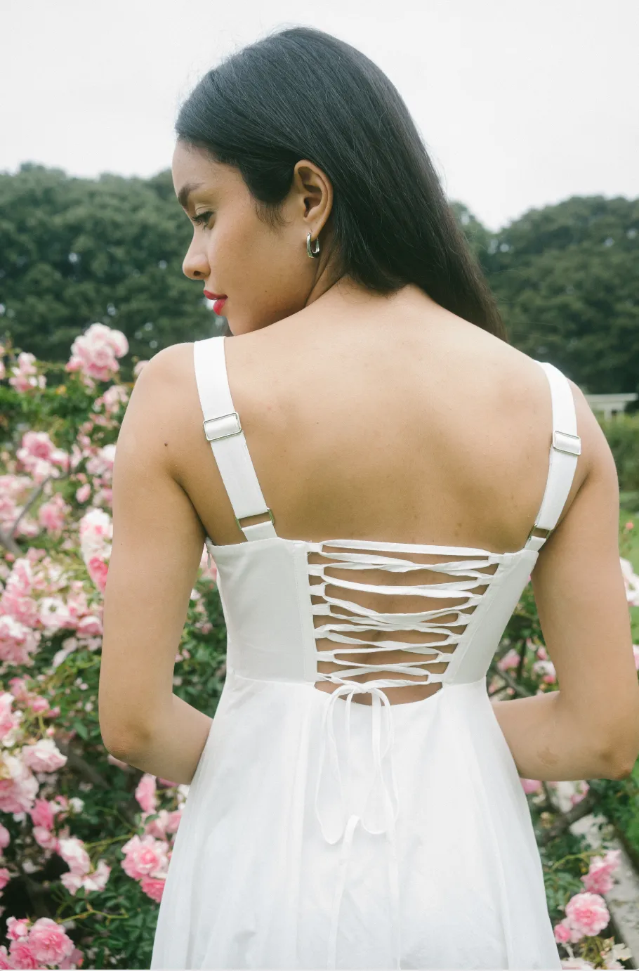 Josephine Dress in Off-White