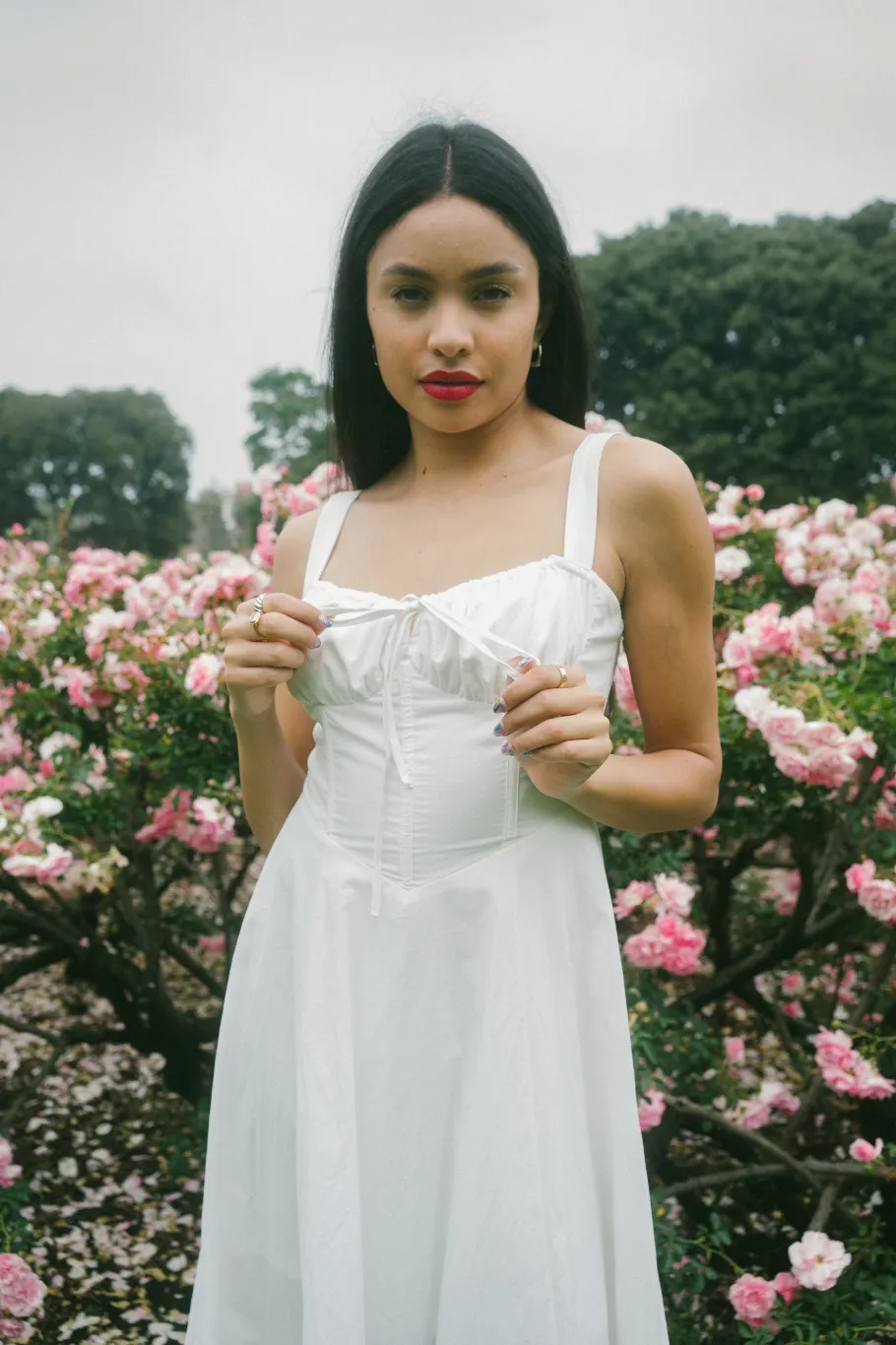 Josephine Dress in Off-White