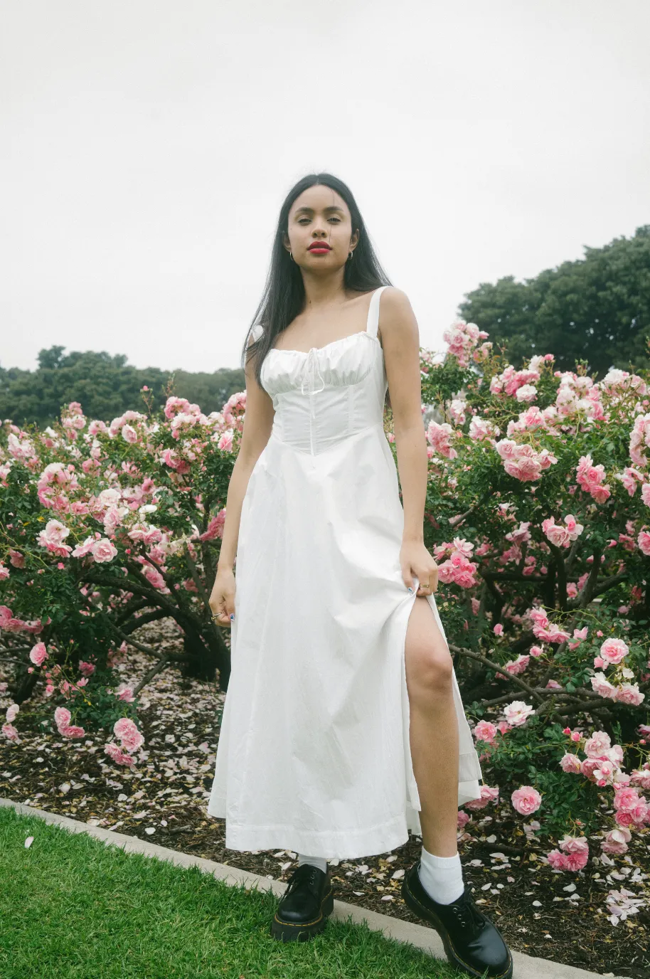 Josephine Dress in Off-White