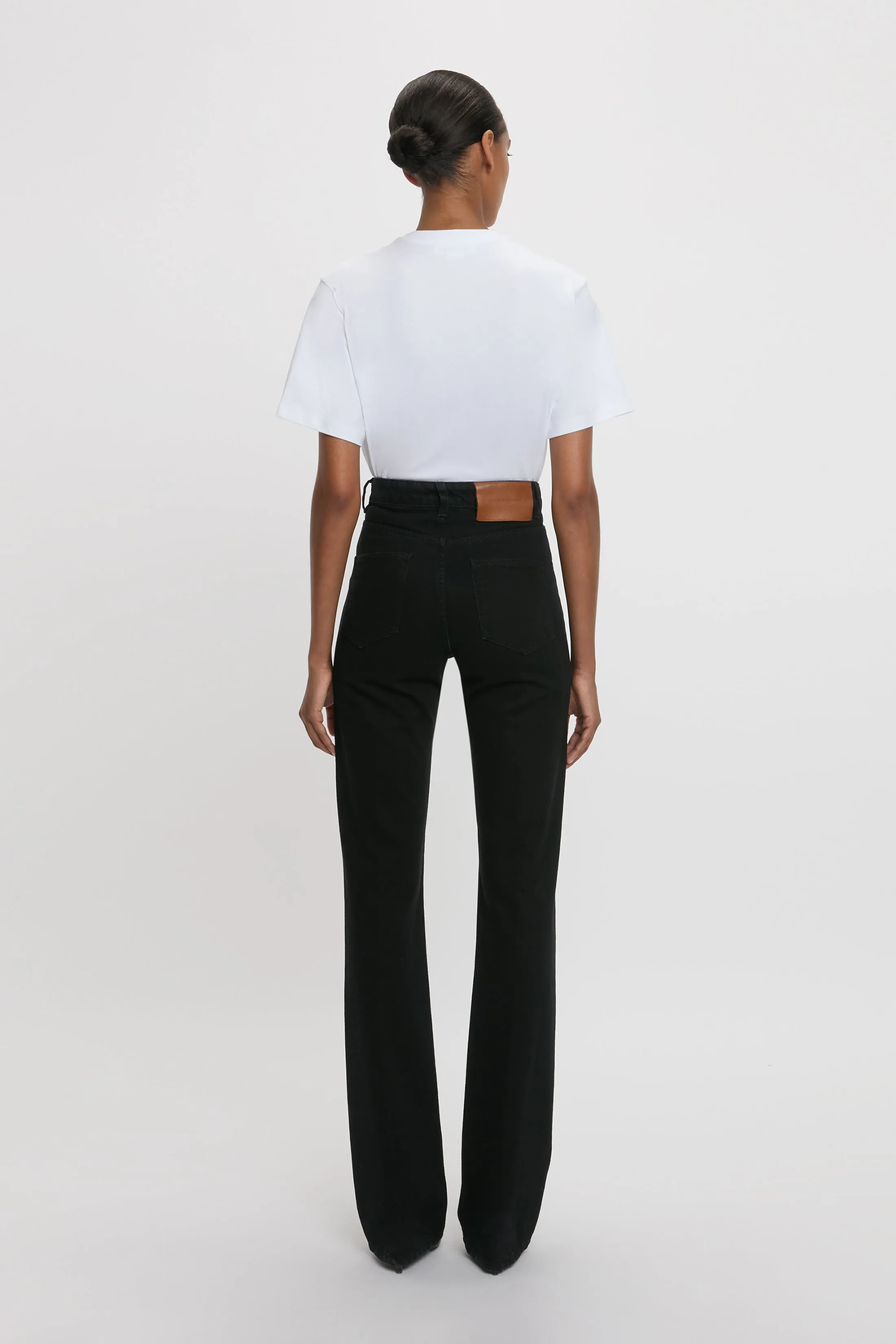 Julia High Waisted Jean In Washed Black
