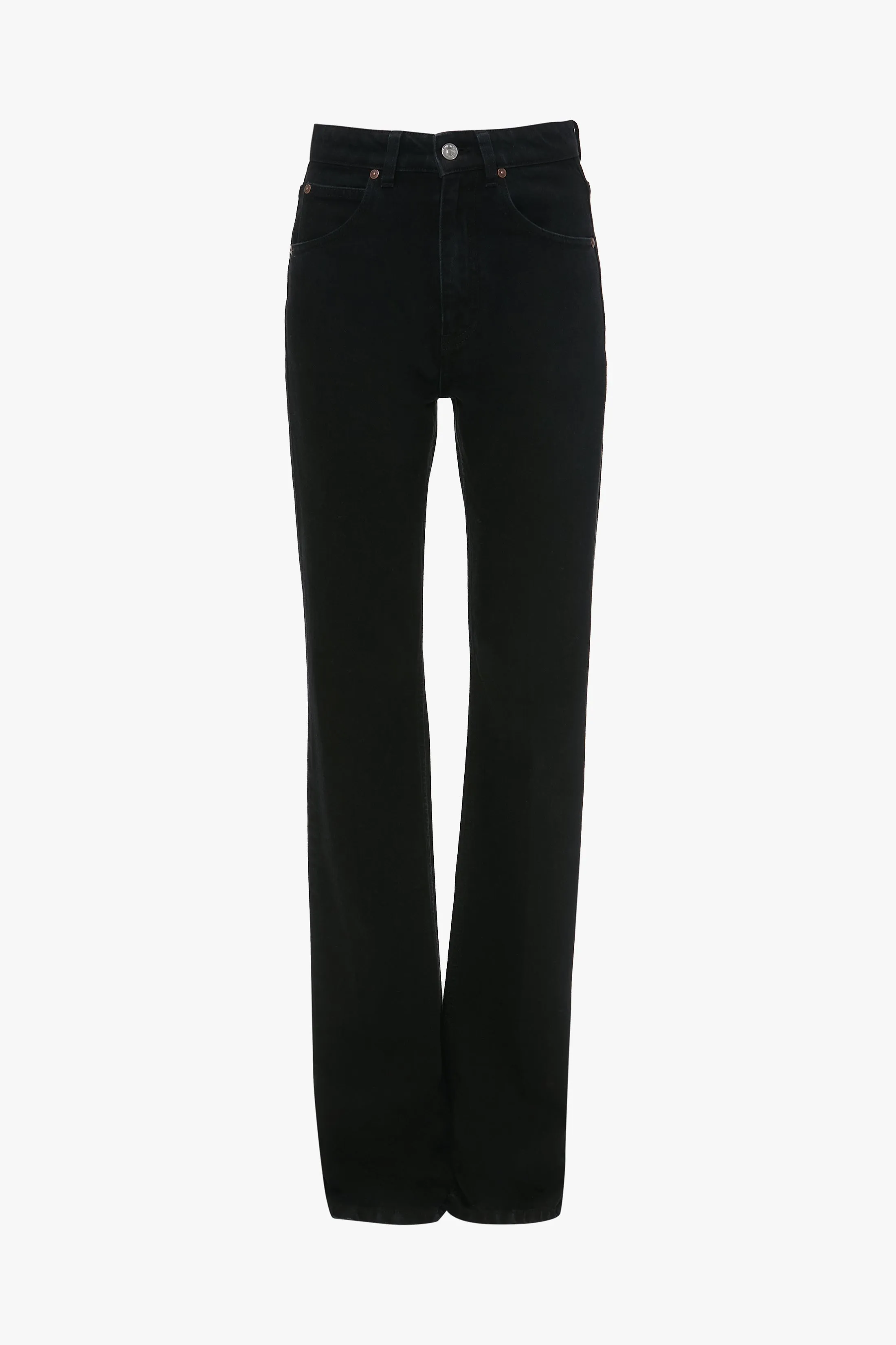 Julia High Waisted Jean In Washed Black