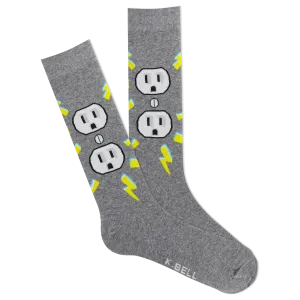K.Bell Men's Shocked Crew Sock