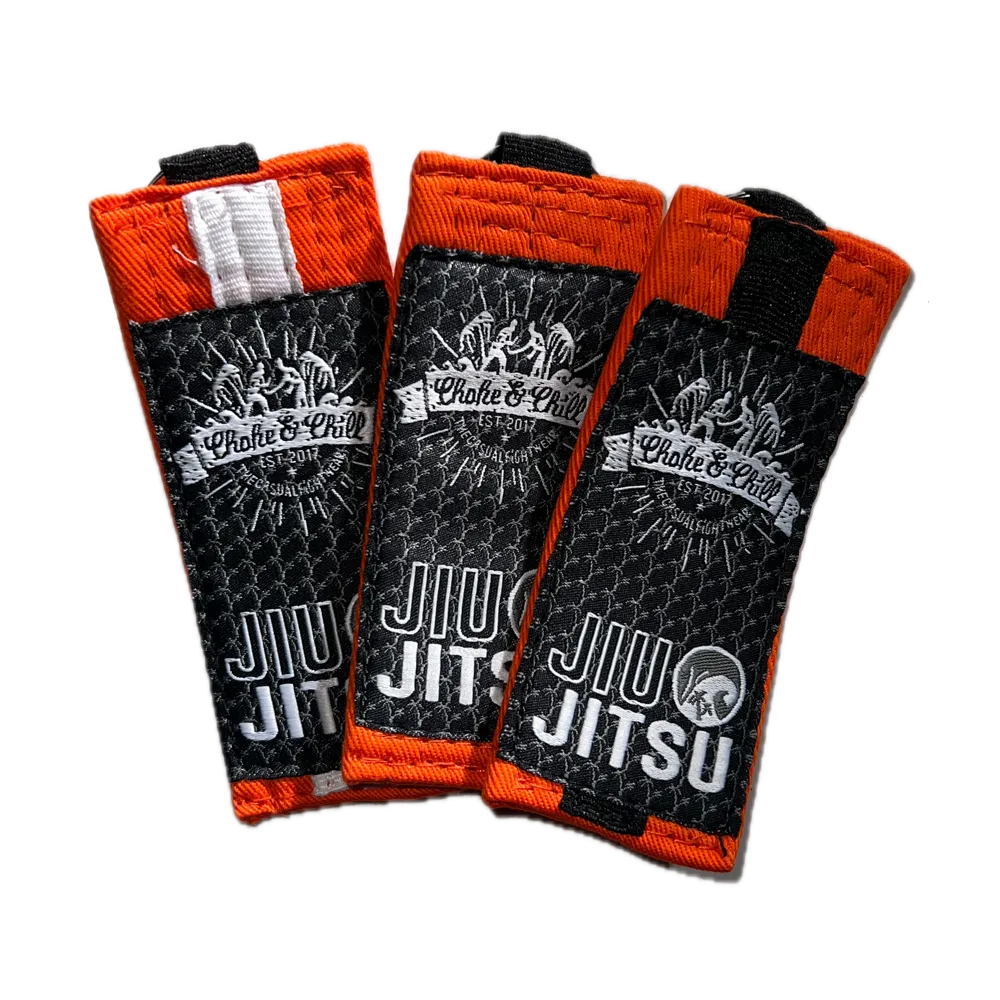 Keychain - Jiu Jitsu Kids Belts (Grey, Yellow, Orange, Green)