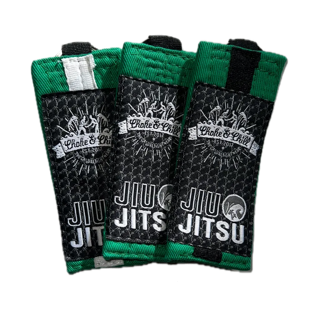 Keychain - Jiu Jitsu Kids Belts (Grey, Yellow, Orange, Green)