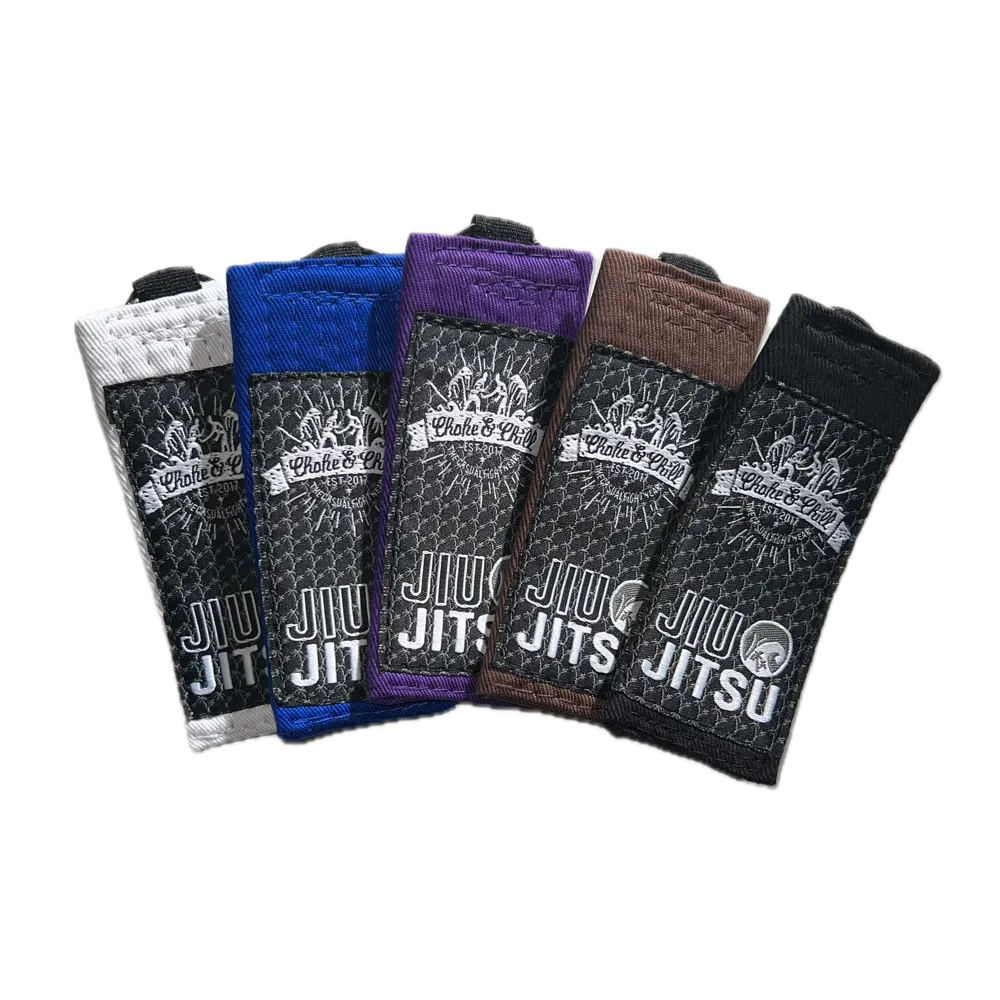 Keychain - Jiu Jitsu (White, Blue, Purple, Brown, Black)