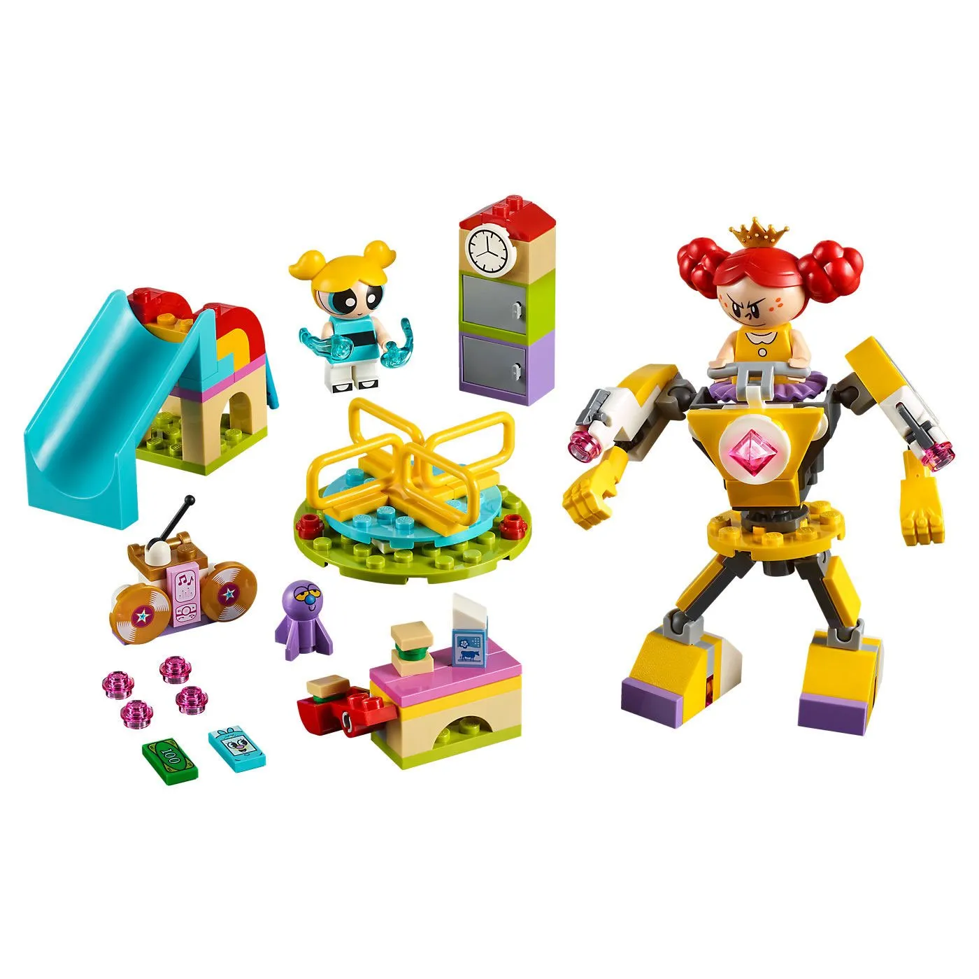 Lego Powerpuff Girls Bubbles’ Playground Showdown