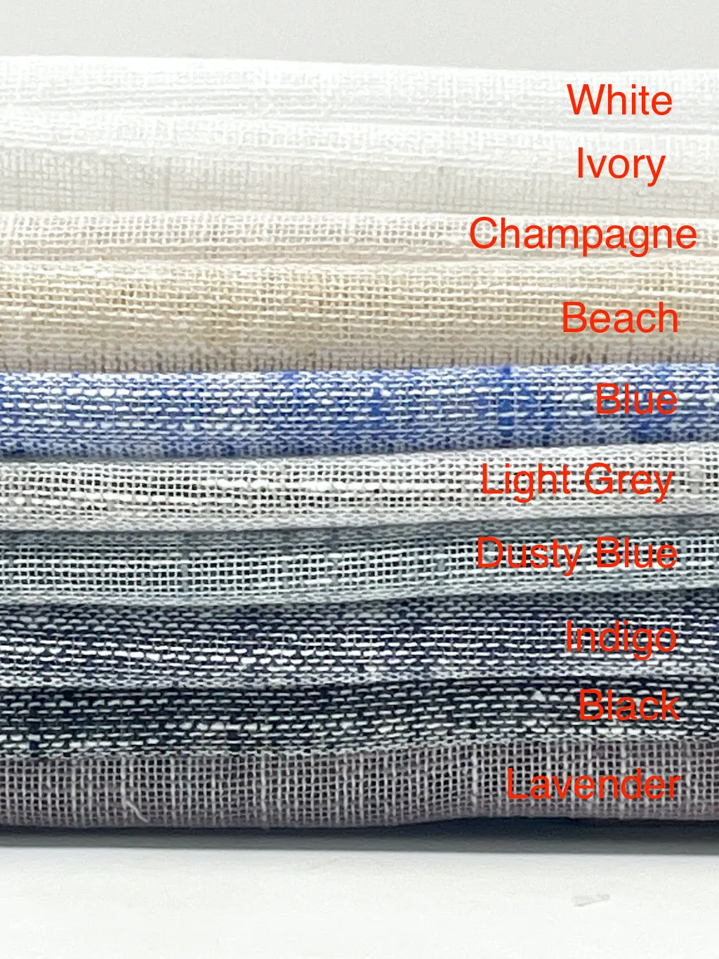 Light Gray Faux Texture Linen Flat Roman Shade/CL1034