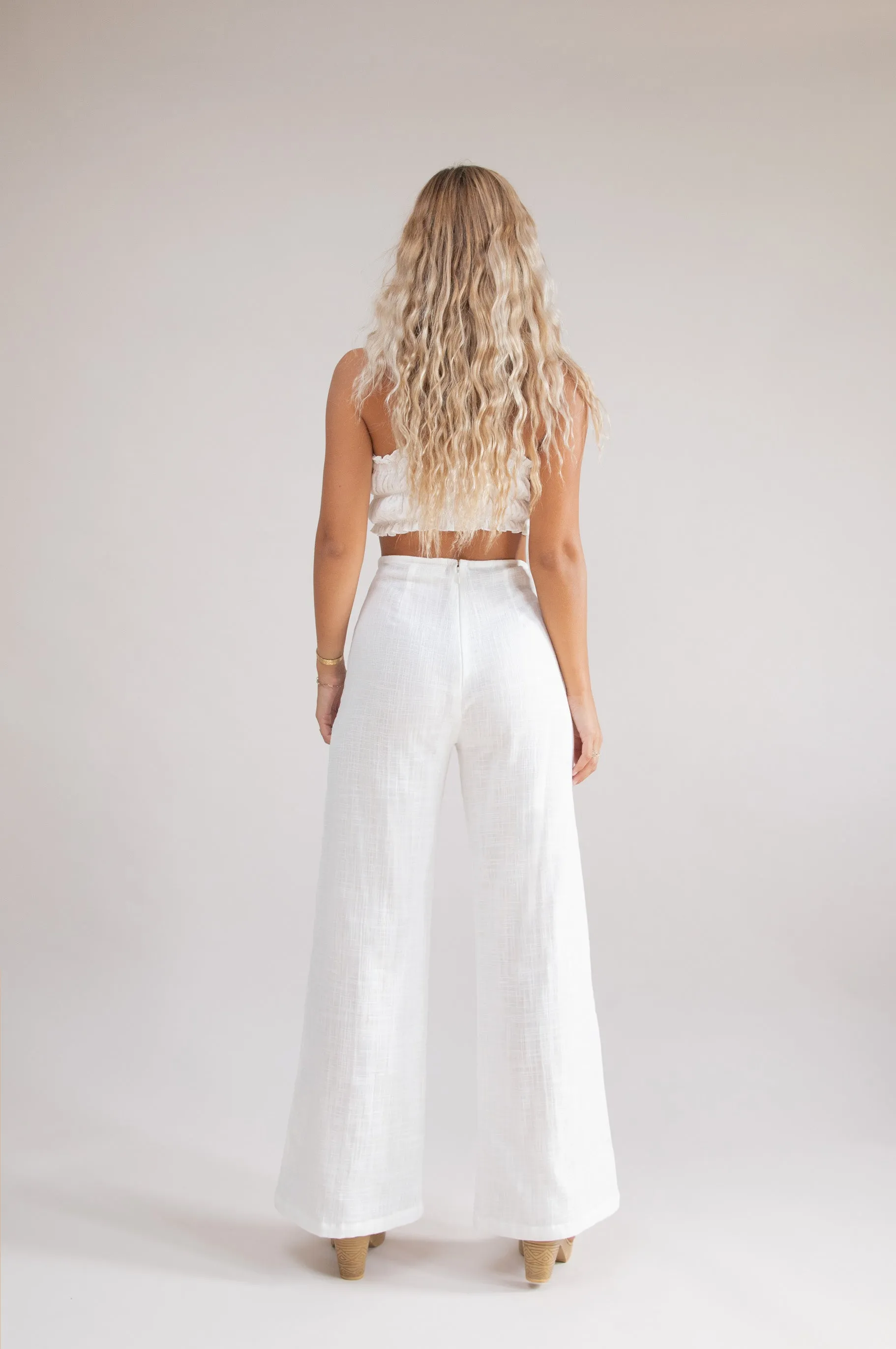 Lotus Pants - White
