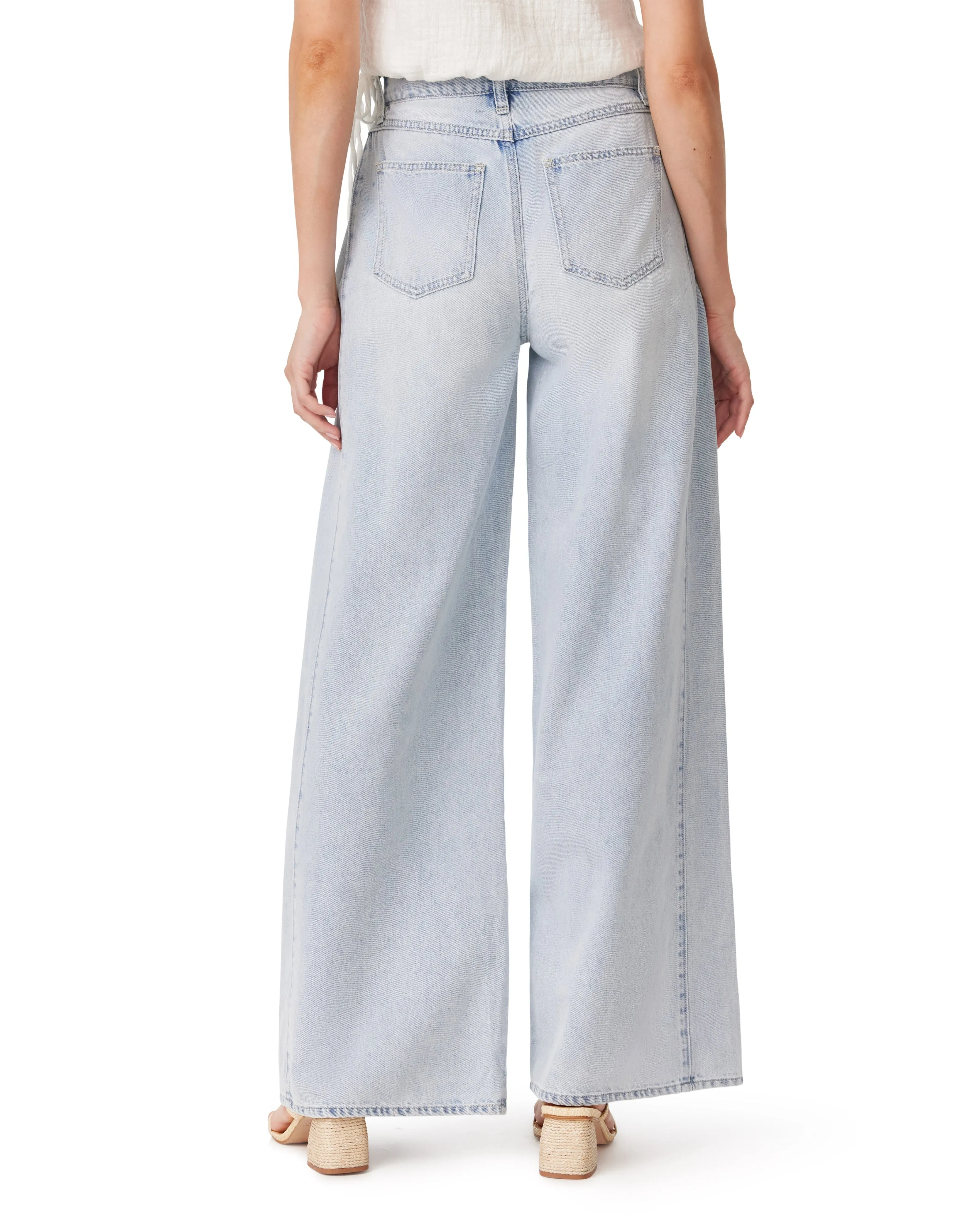 Low Slung Pleat Jean