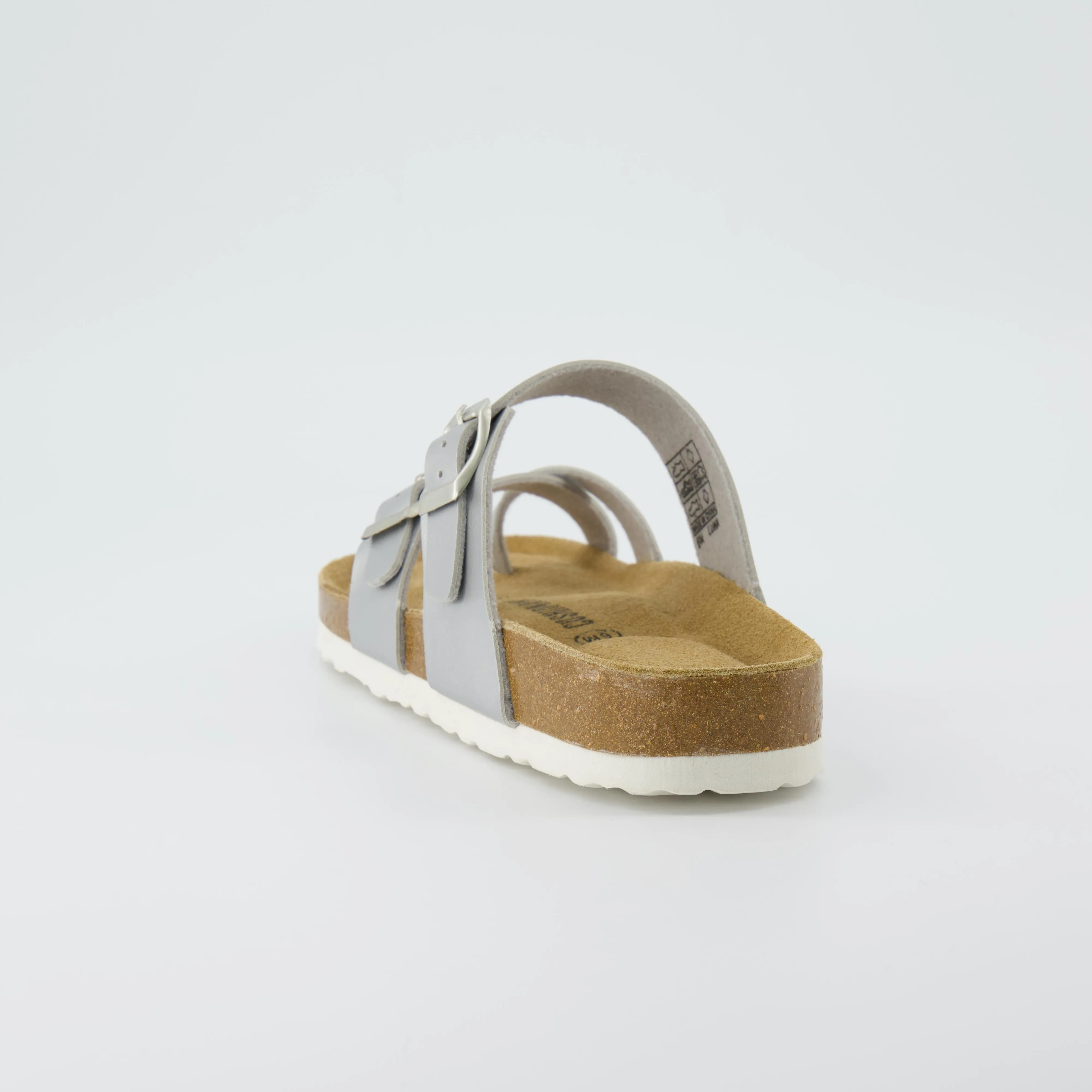 Luna Cork Footbed Sandal Metallics