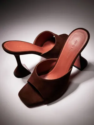 Lupita 70mm leather mules