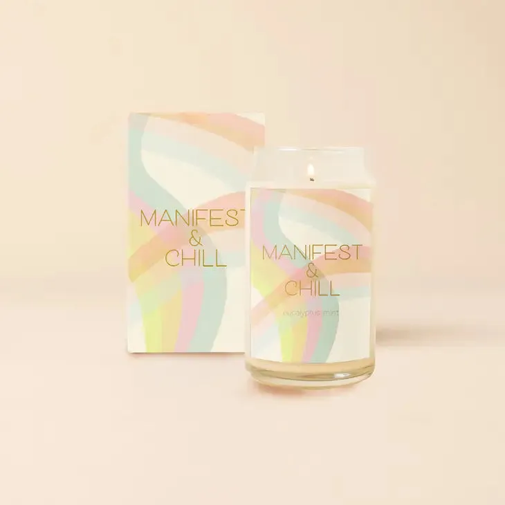 Manifest and Chill Candle