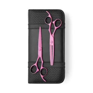 Matsui Neon Pink Offset Shear Thinner combo