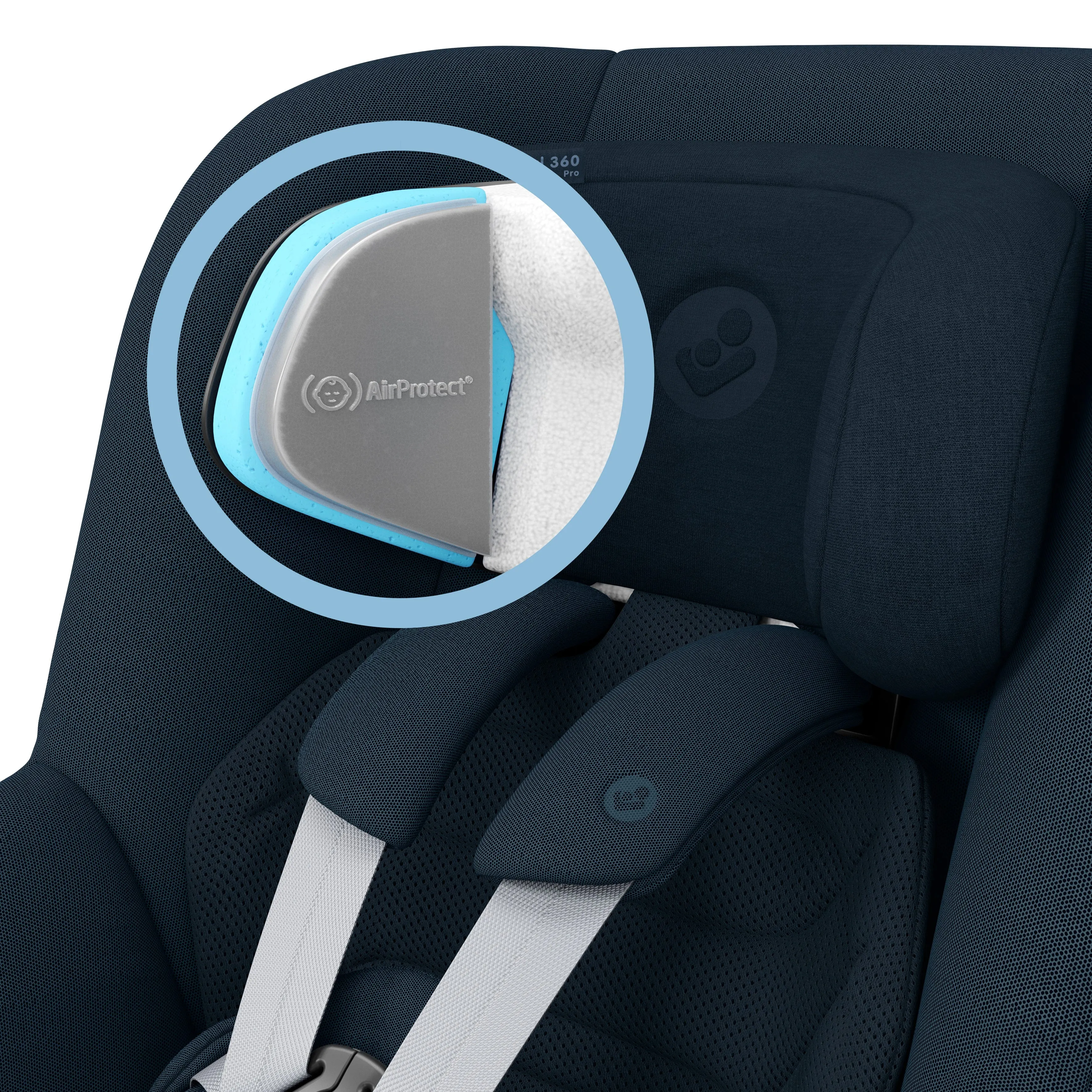 Maxi Cosi Pearl 360 PRO Car Seat - Authentic Blue