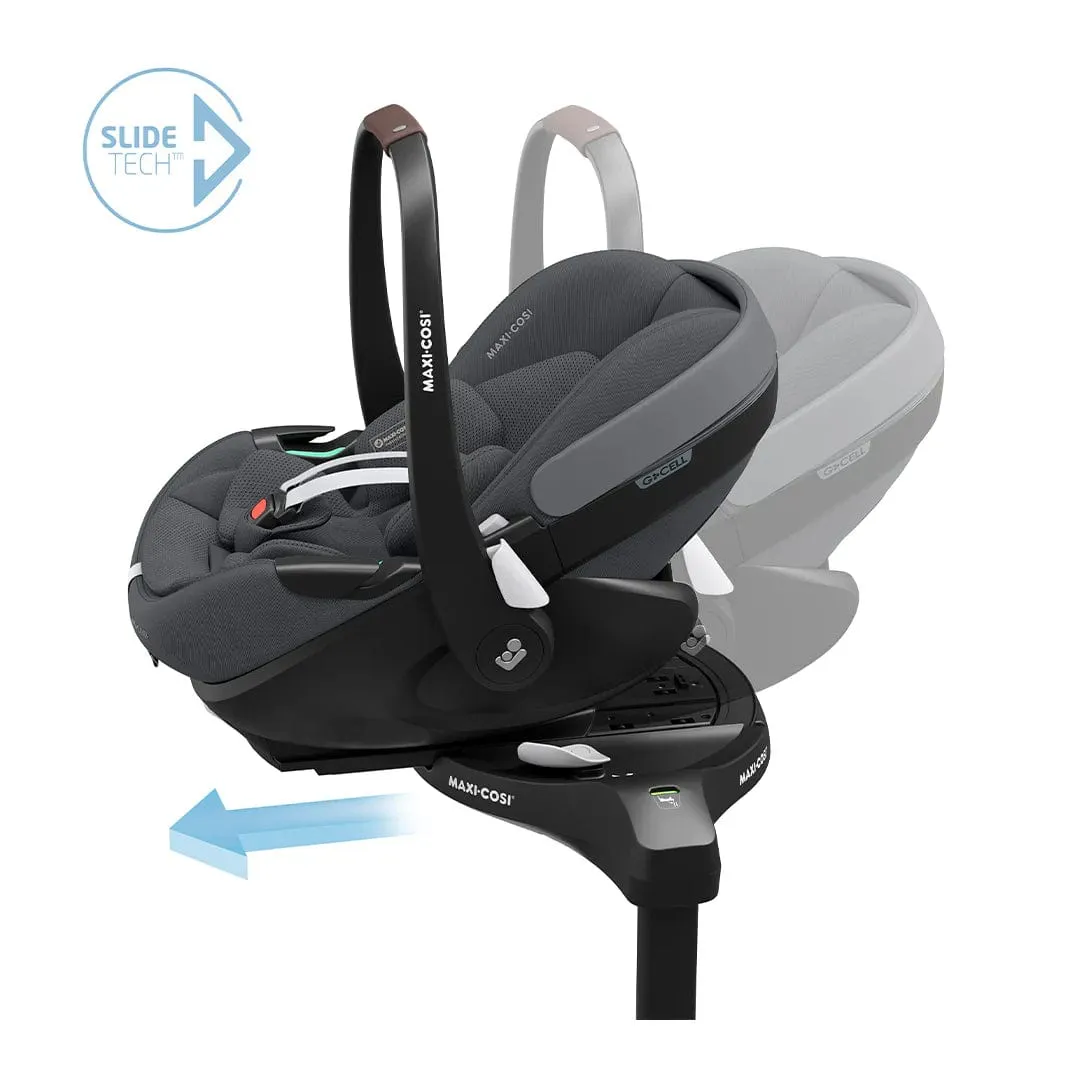 Maxi Cosi Pebble 360 PRO 2 Car Seat and Base - Twillic Graphite