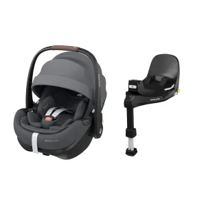 Maxi Cosi Pebble 360 PRO 2 Car Seat and Base - Twillic Graphite