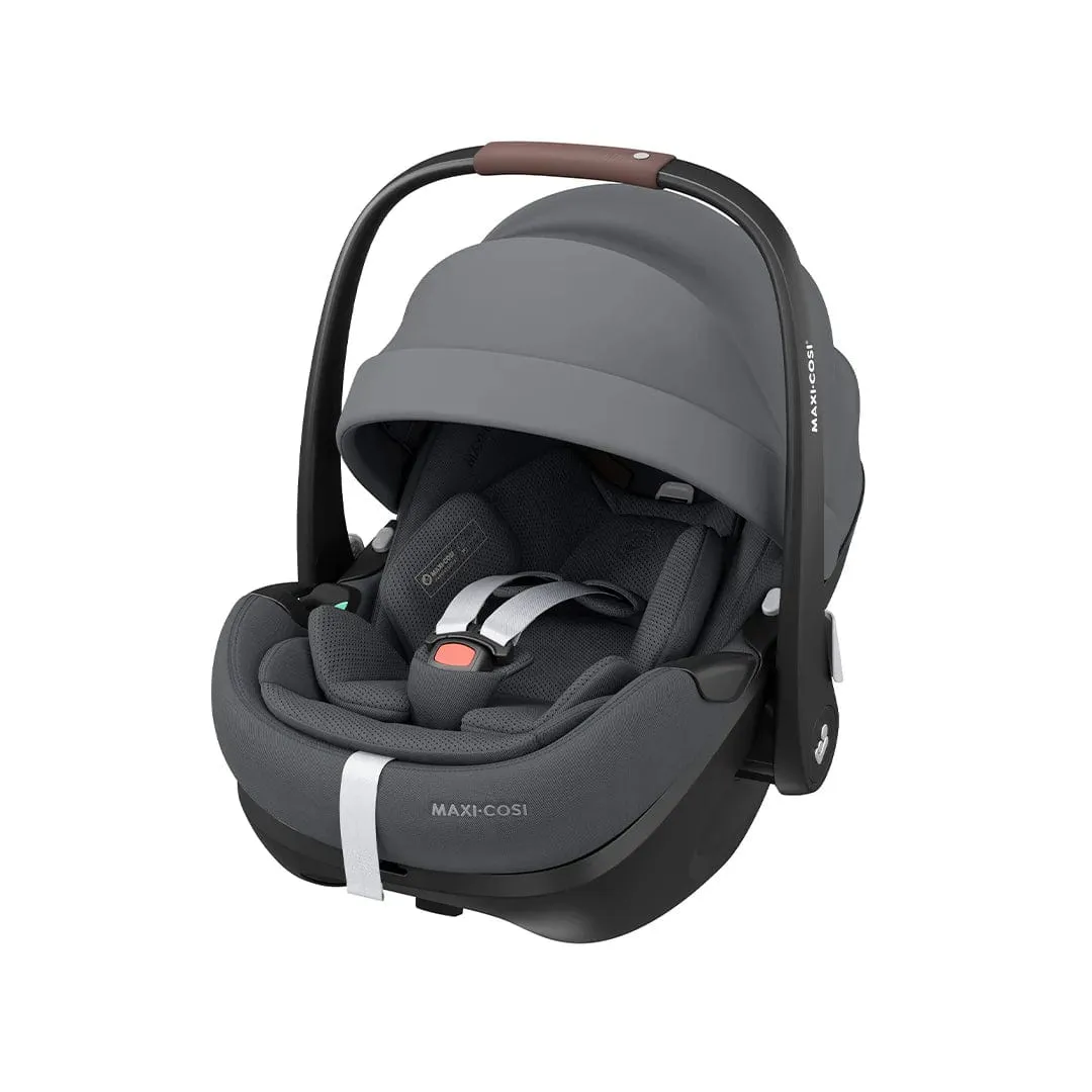 Maxi Cosi Pebble 360 PRO 2 Car Seat and Base - Twillic Graphite