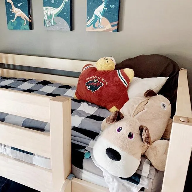 Maxtrix Twin over Full Medium Bunk Bed   Slide