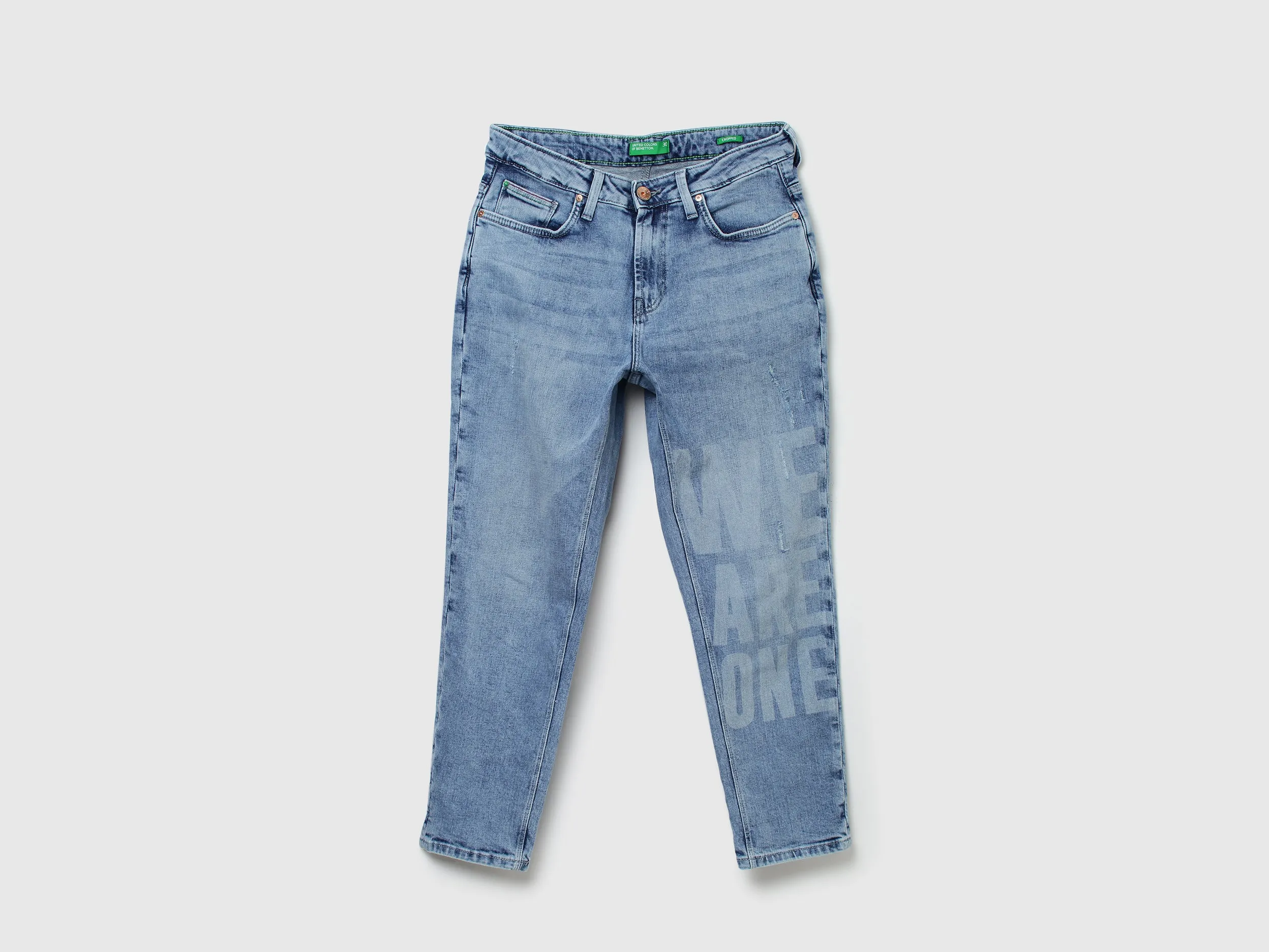 Men Printed Regular Fit Jeans
